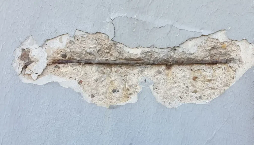 Points singuliers béton armé — fissures et inspection structurelle