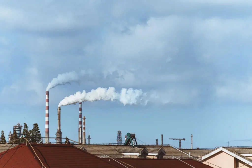 Calcul du bilan carbone dans une usine industrielle — émissions scopes 1, 2, 3